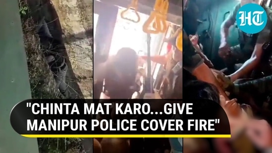 "CHINTA MAT KARO...GIVE MANIPUR POLICE COVER FIRE"