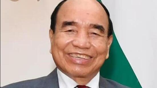 Mizo National Front president and Mizoram chief minister Zoramthanga. (File)