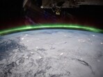 The image of an aurora has stunned netizens. The image of an aurora has stunned netizens.