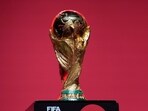 FIFA World Cup trophy. FIFA World Cup trophy.