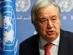 Israel-Hamas War: United Nations Secretary-General Antonio Guterres speaks.