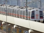 Delhi metro train Delhi metro train