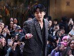 Singer Jungkook of BTS performs on NBC’s ‘Today’ show at Rockefeller Center New York City, U.S., November 8, 2023.