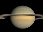 Saturn and it's rings will not be visible from 2025. Saturn and it's rings will not be visible from 2025.