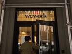 A WeWork co-working office space in New York, US, on Tuesday, Nov. 7, 2023. WeWork Inc. filed for bankruptcy, capping a tumultuous period that saw the once high-flying startup navigate a failed initial public offering, Covid-19 lockdowns, a blank-check merger and slow return-to-office trends.