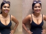 The image features Zara Patel (left) and Rashmika Mandanna’s deepfake (right). 