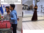 Snapshot of the woman dancing to welcome her boyfriend. Snapshot of the woman dancing to welcome her boyfriend.
