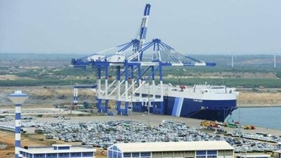 Ports-to-edible oils Adani group, controlled by Indian billionaire Gautam Adani, holds a 51% stake in the west container terminal of the port (AFP) (HT_PRINT)
