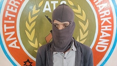 One of the 2 ISIS operatives arrested by the ATS. (ANI) One of the 2 ISIS operatives arrested by the ATS. (ANI)