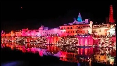Ayodhya Deepotsav (HT File Phoo) Ayodhya Deepotsav (HT File Phoo)