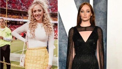 Brittany Mahomes (L) is planning to play matchmaker for Sophie Turner (R) (brittanylynne/Instagram, sophiet/Instagram) Brittany Mahomes (L) is planning to play matchmaker for Sophie Turner (R) (brittanylynne/Instagram, sophiet/Instagram)