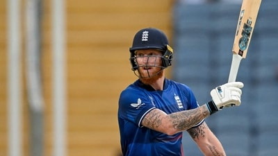 Stokes managed to score his first-ever World Cup century, eventually scoring 108 off 84 balls. (AFP) Stokes managed to score his first-ever World Cup century, eventually scoring 108 off 84 balls. (AFP)