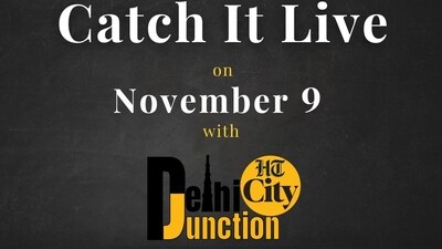 Catch It Live on November 9 Catch It Live on November 9