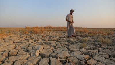 The three-year drought that has left millions of people in Syria, Iraq and Iran with little water wouldn’t have happened without human-caused climate change, according to a new study. (File) (AP) The three-year drought that has left millions of people in Syria, Iraq and Iran with little water wouldn’t have happened without human-caused climate change, according to a new study. (File) (AP)