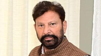 Former Jammu and Kashmir minister and chairman of Dogra Swabhimaan Sangthan Choudhary Lal Singh who was arrested in a money laundering case. (HT File) Former Jammu and Kashmir minister and chairman of Dogra Swabhimaan Sangthan Choudhary Lal Singh who was arrested in a money laundering case. (HT File)