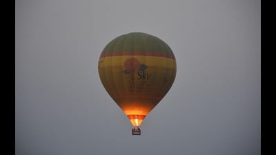From now, enjoy hot air balloon safari in Pinjore (Sant Arora/HT)