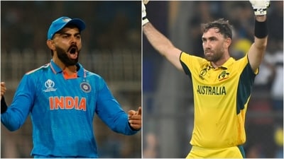 Glenn Maxwell (R) smashed an unbeaten 201 to take Australia to a three-wicket win against Afghanistan (AP) Glenn Maxwell (R) smashed an unbeaten 201 to take Australia to a three-wicket win against Afghanistan (AP)