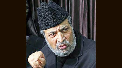 Muzaffar Hussain Baig (HT Photo) Muzaffar Hussain Baig (HT Photo)