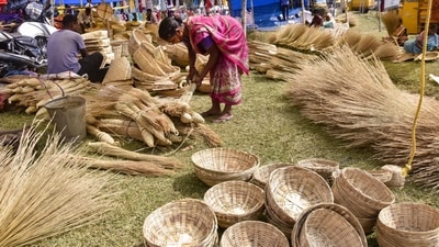 Should buy broom: If you are on a budget and can't afford expensive items on Dhanteras, you might want to consider buying a broom, as it is considered auspicious. This simple purchase symbolizes the removal of financial worries related to one's home. (PTI)