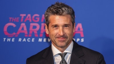 Patrick Dempsey poses for photographers upon arrival at the TAG Heuer Carrera 60th anniversary party, April 20, 2023, in London (Vianney Le Caer/Invision/AP, File) (Vianney Le Caer/Invision/AP) Patrick Dempsey poses for photographers upon arrival at the TAG Heuer Carrera 60th anniversary party, April 20, 2023, in London (Vianney Le Caer/Invision/AP, File) (Vianney Le Caer/Invision/AP)