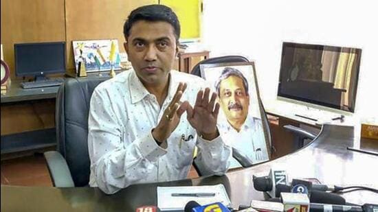 Goa chief minister Pramod Sawant chaired the meeting of people that approved the project. (PTI File Photo)
