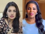 Shiv Sena (UBT) MP Priyanka Chaturvedi and African-American singer Mary Millben Shiv Sena (UBT) MP Priyanka Chaturvedi and African-American singer Mary Millben