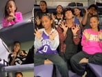 Dancers hopped on 'just looking like a wow' trend and how. 