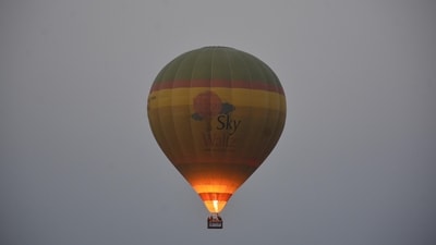 From now, enjoy hot air balloon safari in Haryana's Pinjore (HT_PRINT/Sant Arora) From now, enjoy hot air balloon safari in Haryana's Pinjore (HT_PRINT/Sant Arora)