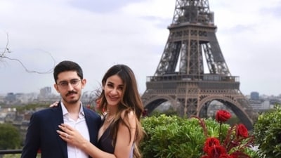 Jay Kotak with Aditi Arya (Reddit) Jay Kotak with Aditi Arya (Reddit)