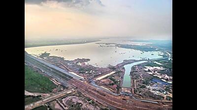 Kaleshwaram lift irrigation project on Godavari river Kaleshwaram lift irrigation project on Godavari river