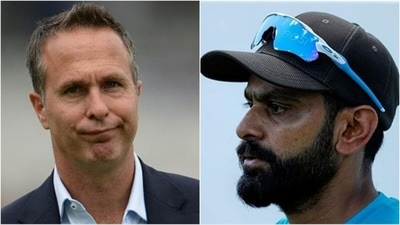 Michael Vaughan (L) and Mohammad Hafeez (File) Michael Vaughan (L) and Mohammad Hafeez (File)