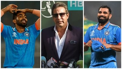Wasim Akram was all praise for Shami and Bumrah (AFP-Reuters) Wasim Akram was all praise for Shami and Bumrah (AFP-Reuters)