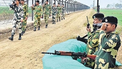 Pakistani Rangers resorted to unprovoked firing along the international border. (Representative Photo) Pakistani Rangers resorted to unprovoked firing along the international border. (Representative Photo)