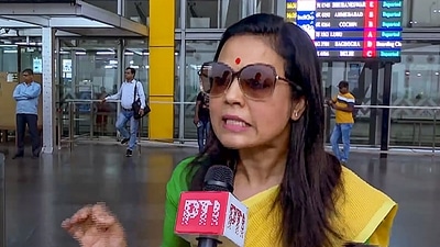 Lok Sabha Ethics Committee on Thursday adopted the report calling for Mahua Moitra's expulsion from the Lok Sabha. (PTI) Lok Sabha Ethics Committee on Thursday adopted the report calling for Mahua Moitra's expulsion from the Lok Sabha. (PTI)