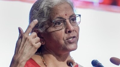 Union finance minister Nirmala Sitharaman Union finance minister Nirmala Sitharaman