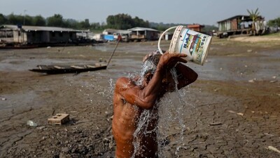 The impacts were apparent as one in four humans, or 1.9 billion people, suffered from dangerous heat waves. (AFP) The impacts were apparent as one in four humans, or 1.9 billion people, suffered from dangerous heat waves. (AFP)