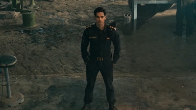 Ishaan Khatter in a still from Pippa trailer.