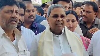 Karnataka CM Siddaramaiah. (ANI) Karnataka CM Siddaramaiah. (ANI)