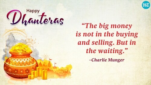 Dhanteras is one of the most auspicious days to buy gold, silver and other assets. Dhanteras is one of the most auspicious days to buy gold, silver and other assets.