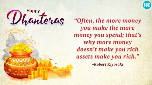 On the day of Dhanteras, Goddess Lakshmi and Lord Kubera are worshipped. On the day of Dhanteras, Goddess Lakshmi and Lord Kubera are worshipped.