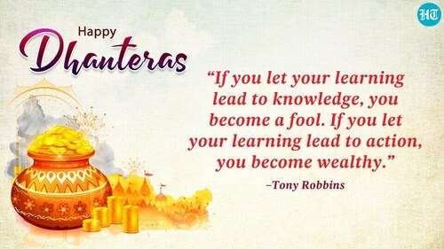 Happy Dhanteras to everyone! Happy Dhanteras to everyone!