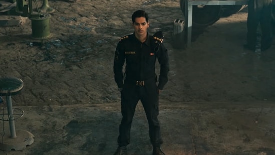 Ishaan Khatter in a still from Pippa trailer.