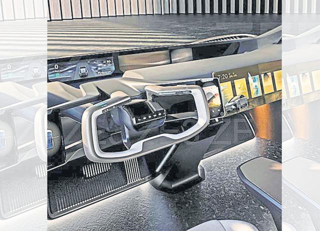 The interiors of both the LF-ZC (seen here) and LF-ZL promise to be tech-laden. The interiors of both the LF-ZC (seen here) and LF-ZL promise to be tech-laden.