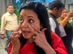 TMC MP Mahua Moitra.