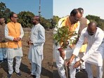 MP CM Shivraj Singh Chouhan with Bhupendra Jogi. MP CM Shivraj Singh Chouhan with Bhupendra Jogi.