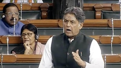 Congress MP Manish Tewari. (ANI) Congress MP Manish Tewari. (ANI)