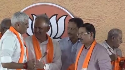 Dadhich has been a key member of the chief minister’s cabinet and has been with Gehlot for the past four decades. (PTI video) Dadhich has been a key member of the chief minister’s cabinet and has been with Gehlot for the past four decades. (PTI video)