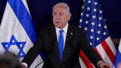 Israel’s Prime Minister Benjamin Netanyahu (via REUTERS)