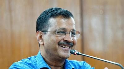 New Delhi, India - Nov. 7, 2023: MCD Councillors meeting with Delhi Chief Minister Arvind Kejriwal in New Delhi, India, on Tuesday, November 7, 2023. (Photo by HT/ Hindustan Times) (Hindustan Times)