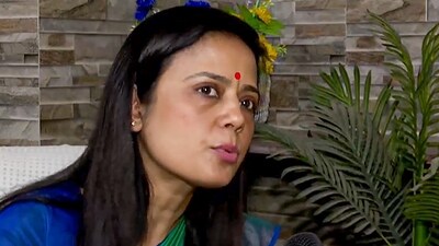 TMC leader Mahua Moitra (PTI) TMC leader Mahua Moitra (PTI)
